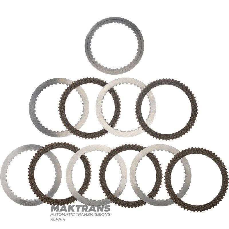 ENGINE Clutch (Gen2) VAG eHybrid 0DD DQ400 Steel and Friction Disc Set - 5 Friction Discs (Total Set Thickness 20.85mm)