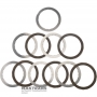 ENGINE Clutch (Gen2) VAG eHybrid 0DD DQ400 Steel and Friction Disc Set - 5 Friction Discs (Total Set Thickness 20.85mm)