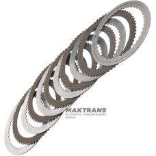 ENGINE Clutch (Gen2) VAG eHybrid 0DD DQ400 Steel and Friction Disc Set - 5 Friction Discs (Total Set Thickness 20.85mm)