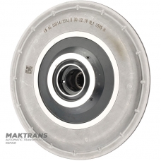 Drum ENGINE Clutch VAG eHybrid 0DD DQ400 — 0DD141759J (total height 129 mm, 40 splines (ext.Ø 33.55 mm), ext.Ø drum 131.30 mm)