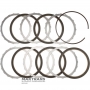 K3 Clutch Drum (Assembly) AS68RC, AS69RC — 68244775AB, 5 friction discs (total thickness of the kit 29.80 mm), total drum height 88 mm