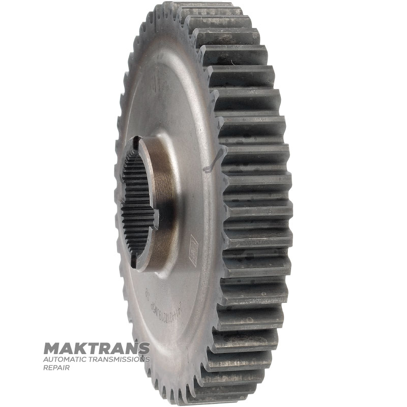 FORD 8F35 JM5P SB, JM5P AB chain drive pinion — removed from new transmissions, (44 teeth, outer diameter 146.30 mm, width 23.40 mm)