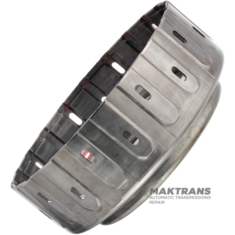 K3 Clutch Drum (empty, no discs, for 6 friction discs) AS68RC, AS69RC — 68244775AB, total drum height 88 mm