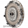 Turbine wheel of the AISIN WARNER TF-80SC torque converter, AF40 — 71A060 (ext.Ø 263.90 mm), blade marking 6С60-1, R-1