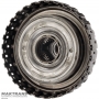 Rear planetary gear No.4 complete with output shaft, D-clutch drum (empty, without discs) ZF 8HP70 2WD — (overall height 224 mm, 4 satellites, 43 splines (ext.Ø 34.70 mm)