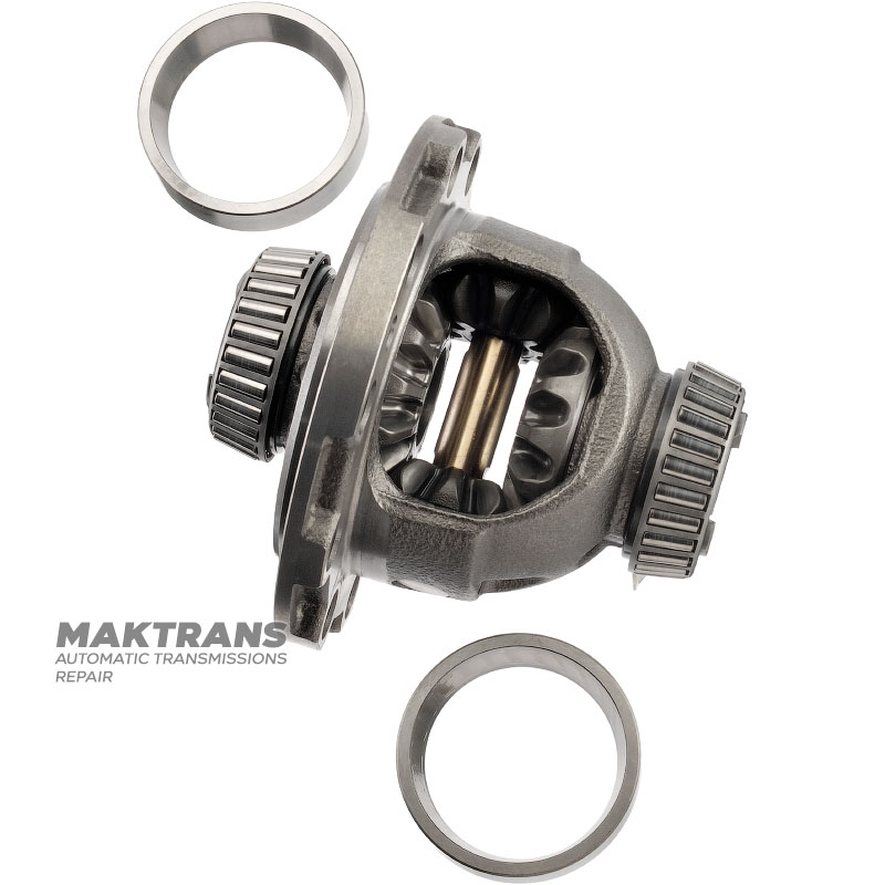 Differential 2WD MAZDA CW6A-EL, EW6A-EL — overall height 140 mm, 26 splines for half-shaft, int.Ø 28.05 mm, 10 mounting holes for helical gear