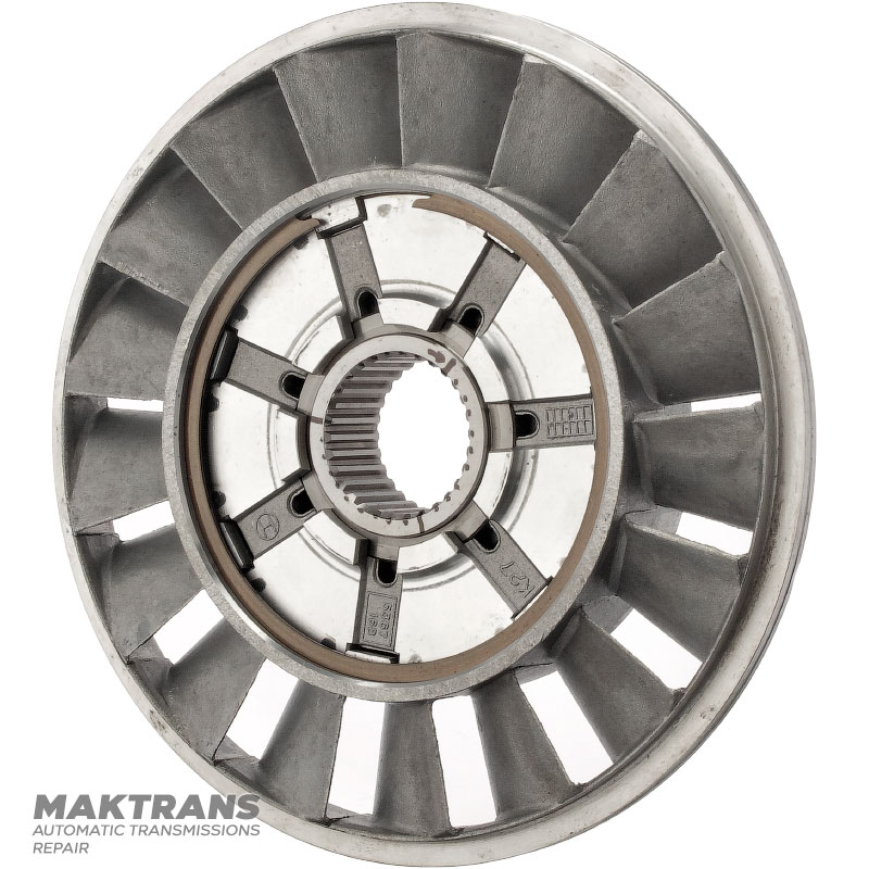 Reactor wheel of hydrotransformer JATCO JF010E — 311008E003, QR20DE, (ext.Ø 160.45 mm, 30 splines)