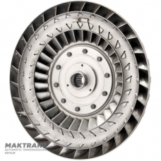 Turbine wheel, spring damper of torque converter JATCO JF010E - total height 48 mm, outer Ø of turbine wheel 239.55 mm, 18 splines