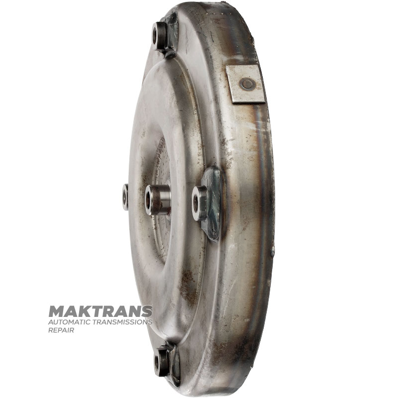 Front cover of hydraulic converter JATCO JF010E — pilot outer diameter 19.95 mm, 4 mounting holes (inner diameter 8.80 mm)