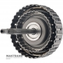 Input shaft, drum HIGH / LOW Clutch MAZDA CW6A-EL, EW6A-EL - total shaft length 308 mm, HIGH Clutch (3 friction discs), LOW Clutch (4 friction discs)
