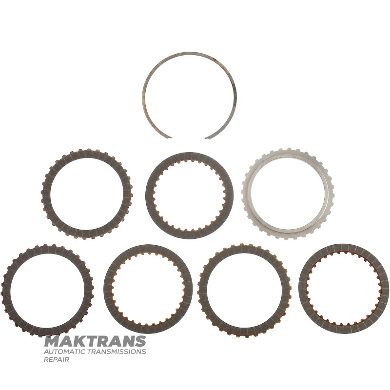 DIRECT 3-4 Clutch Drum Assembly 4F27E, FN4AEL, FNR5, FS5AEL 99-up - 6 single-sided friction discs (total thickness of the kit 18.20 mm (21.15 mm))