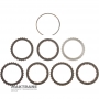 DIRECT 3-4 Clutch Drum Assembly 4F27E, FN4AEL, FNR5, FS5AEL 99-up - 6 single-sided friction discs (total thickness of the kit 18.20 mm (21.15 mm))