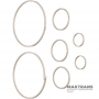 Set of Teflon and plastic split rings JATCO JF018E, JF019E - 9 rings in a set