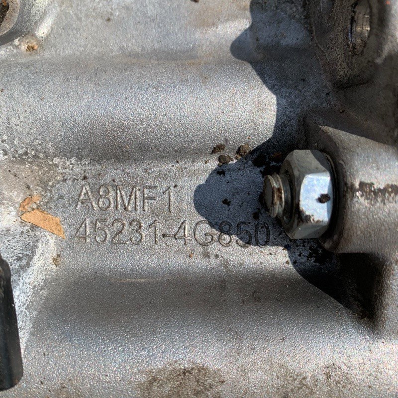 Automatic transmission assembly (with torque converter, KDB) Hyundai / KIA A8MF1 (4WD) — 45231-4G850