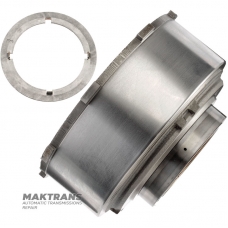 Drum DIRECT Cluthc (empty, without discs) FORD E4OD, 4R100 — E9TP-7A262-CA, height from piston to retaining ring 20 mm (thickness of external teeth 6 mm)