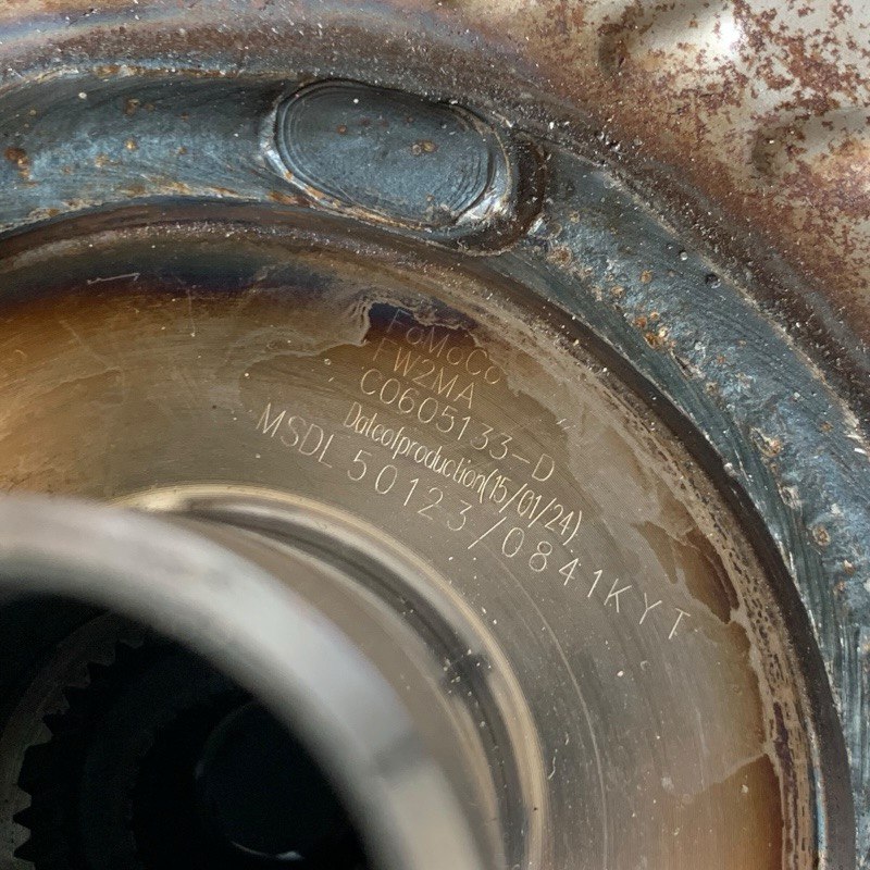 Torque converter (used, unrepaired) FORD 6F35 — marking H, FW2MA, CV6P-7902-HB