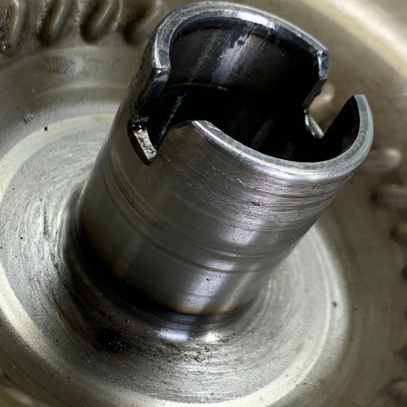 Torque converter (used, unrepaired) Mercedes-Benz 722.9 (Late) — A2222500502, 2220241AL3 (2 friction discs)