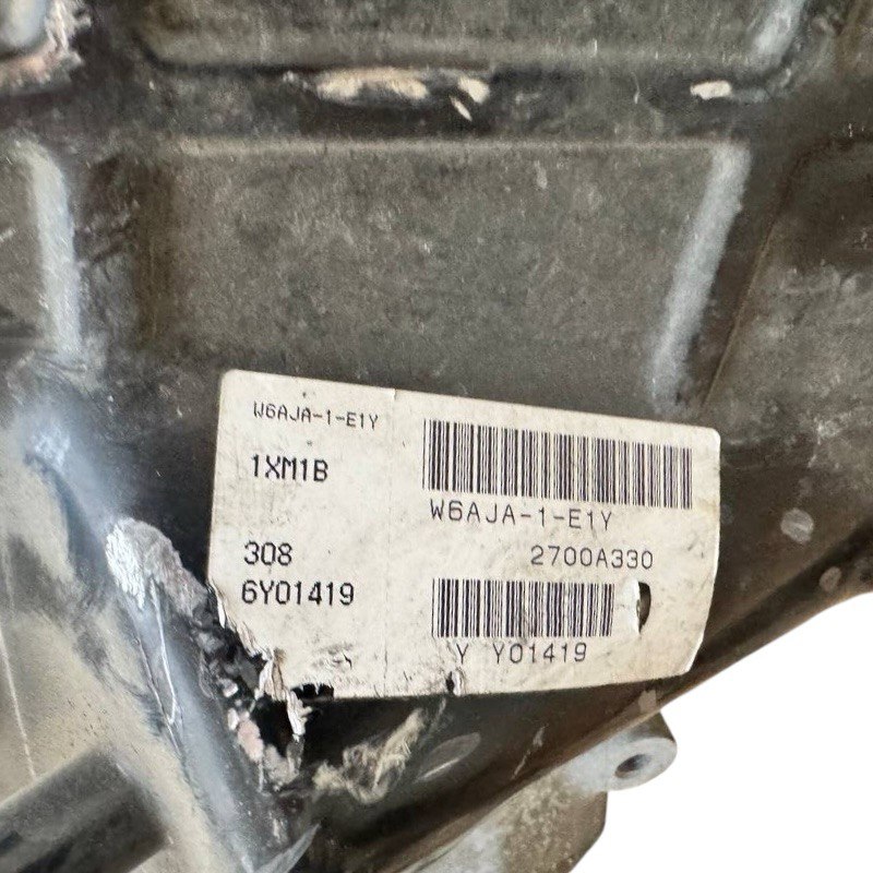 Automatic transmission assembly (with torque converter, without transfer case) JATCO JF613E (4WD) — W6AJA-1-E1Y, 1XM1B (Mitsubishi ASX 2.2 DI-D 16V 4WD)