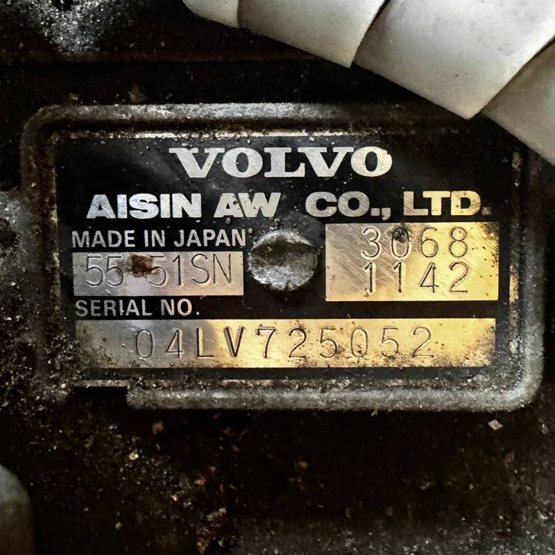 Automatic transmission assembly (with torque converter 43A240) AISIN WARNER 55-51SN (2WD) — 30681142, with electronic unit 30681144