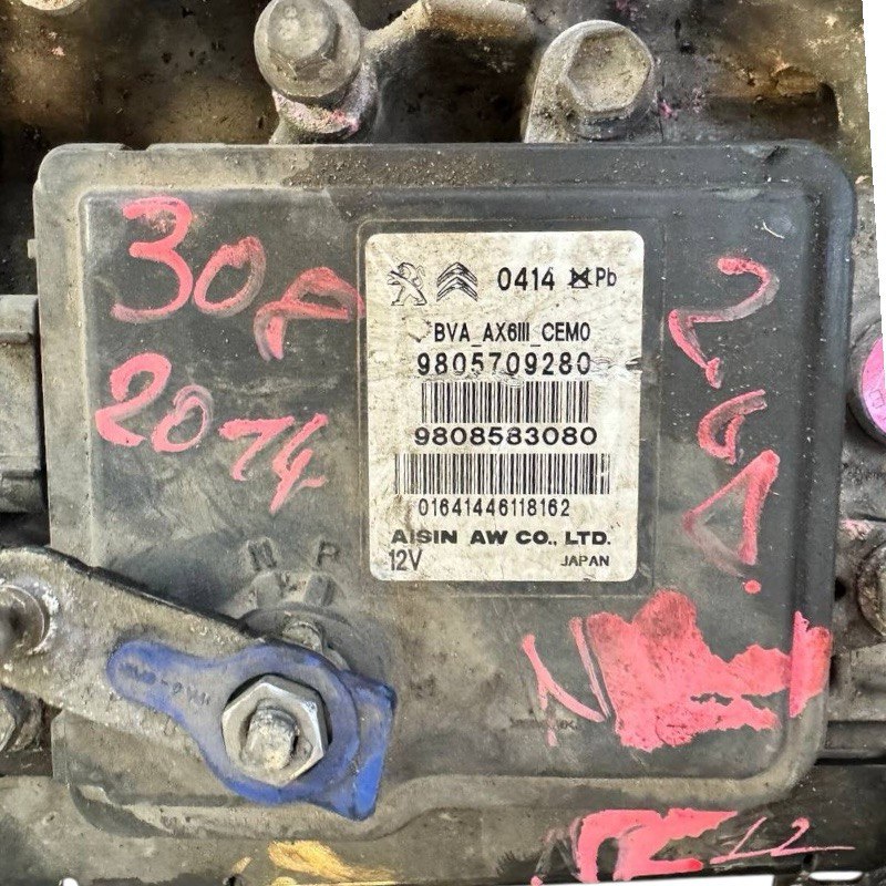 Automatic transmission assembly (with torque converter) AISIN WARNER TF-80SC — AM6, 20GZ07, TCM 9808583080
