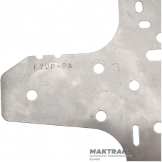 Separator plate hydraulic unit FORD E4OD, 4R100 — marking F7UP-BA