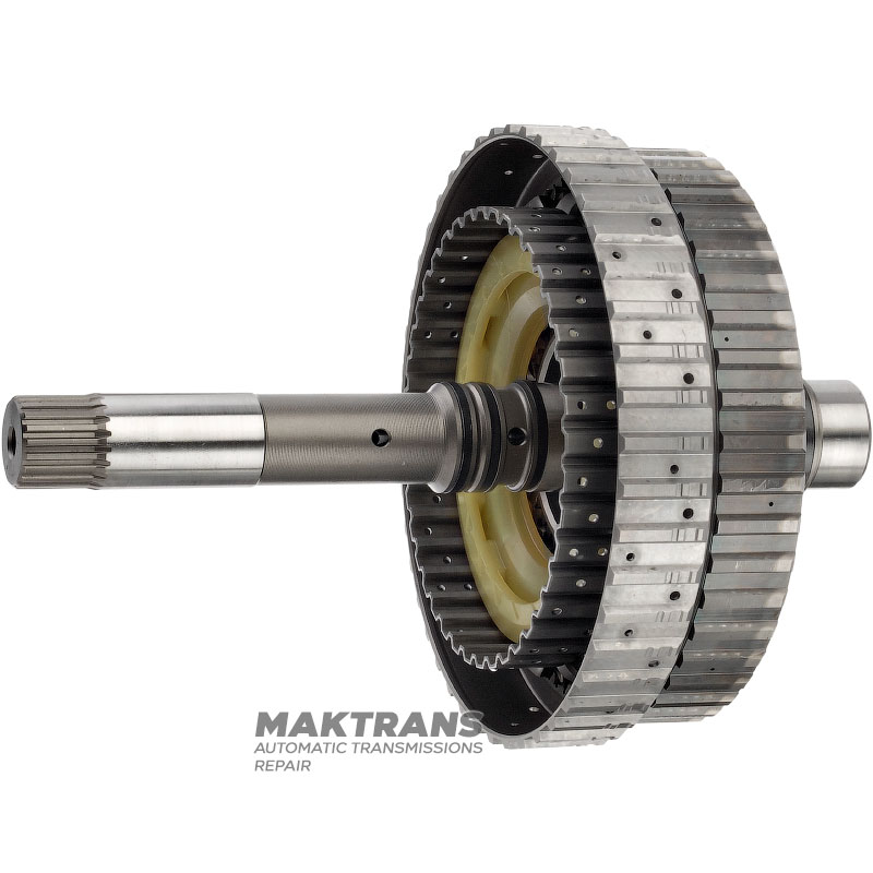 Input shaft, front planetary gear Aisin Warner AWF8G30 - overall shaft length 209 mm, 20 splines (ext.Ø 21.35 mm)