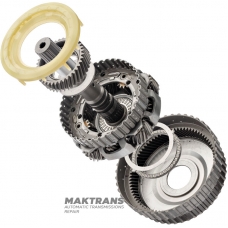 Input shaft, front planetary gear Aisin Warner AWF8G30 - overall shaft length 209 mm, 20 splines (ext.Ø 21.35 mm)
