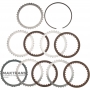 K27 Clutch Drum and Output Shaft (2WD) Mercedes-Benz 725.0 - Overall Height 198mm, 30 Splines (OD 31.65mm), 4 Friction Discs (Total Kit Thickness 20.05mm)