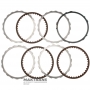 Set of steel and friction discs B08 Brake Mercedes-Benz 725.0 - 3 friction discs (total thickness of the set 16 mm)