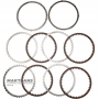 Set of steel and friction discs B06 Brake Mercedes-Benz 725.0 - 4 friction discs (total thickness of the set 17.80 mm)