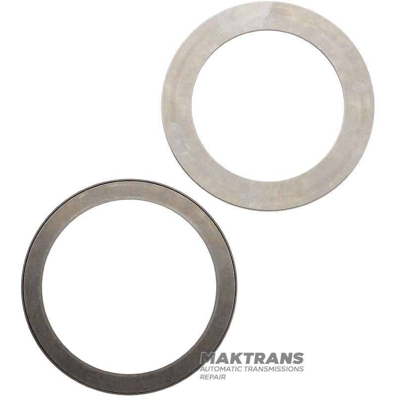 Thrust needle bearing NISSAN (INFINITY) RE5R05A — 59.85 x 45.40 x 3.20 — is installed between the oil pump hub and the brake band drum