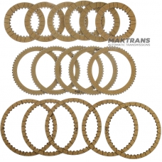 Set of friction discs VAG 0DD/DQ400