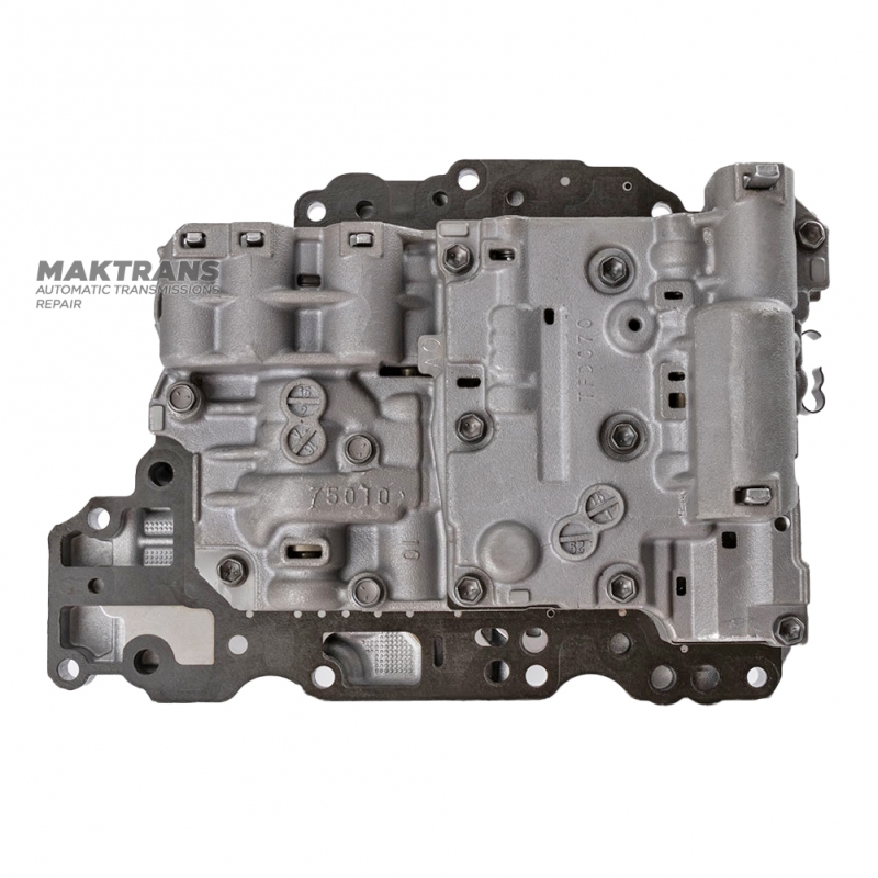 Valve body complete with solenoids (removed from new transmissions) TF-80SC Gen2 GM (Opel & Saab) / PSA (Citroën & Peugeot) — 733054, 55577385, 9807295280, 2570.J4