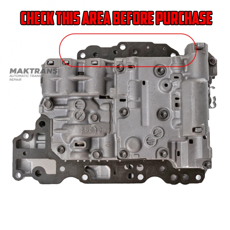 Valve body complete with solenoids (removed from new transmissions) TF-80SC Gen2 GM (Opel & Saab) / PSA (Citroën & Peugeot) — 733054, 55577385, 9807295280, 2570.J4