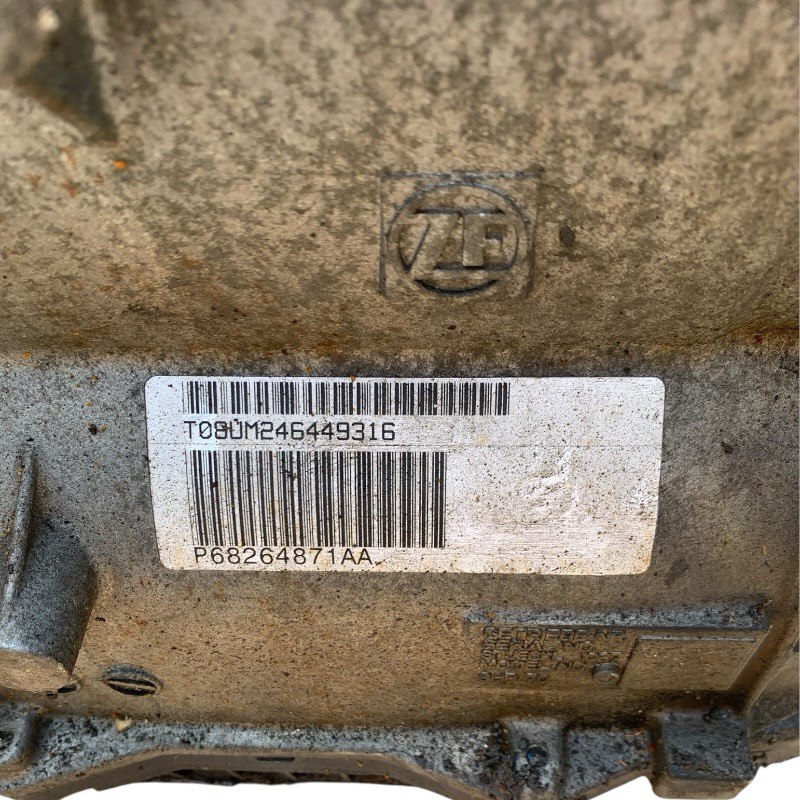 Automatic transmission assembly (without torque converter, without transfer case) ZF 8HP70, 4WD — P68264871AA, 1087020037, 1087401667 (DODGE DURANGO 5.7L LIFT RT)