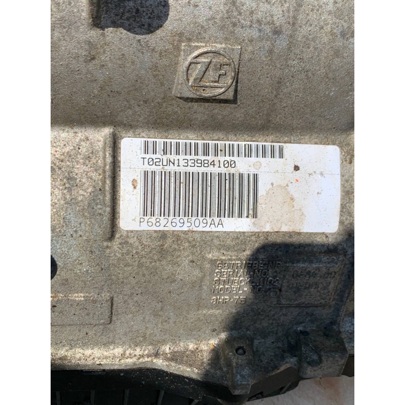 Automatic transmission assembly (without torque converter, without transfer case) ZF 8HP75, 4WD — P62869509AA, 1102401409, 1102020002 (RAM 1500 Crew Cab (DS) 5.7 Hemi V8 4x4)