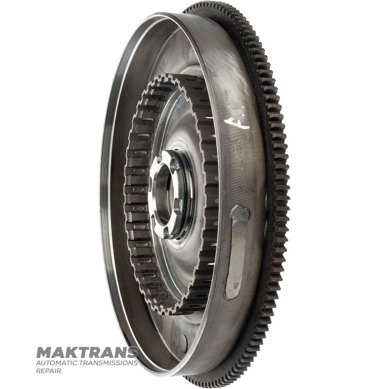 Front cover of torque converter Hyundai / KIA A8MF1 A8LF1 - for torque converters with NTA marking (132 teeth, external Ø 281.40 mm)