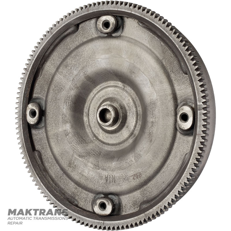 Front cover of torque converter Hyundai / KIA A8MF1 A8LF1 - for torque converters with NTA marking (132 teeth, external Ø 281.40 mm)