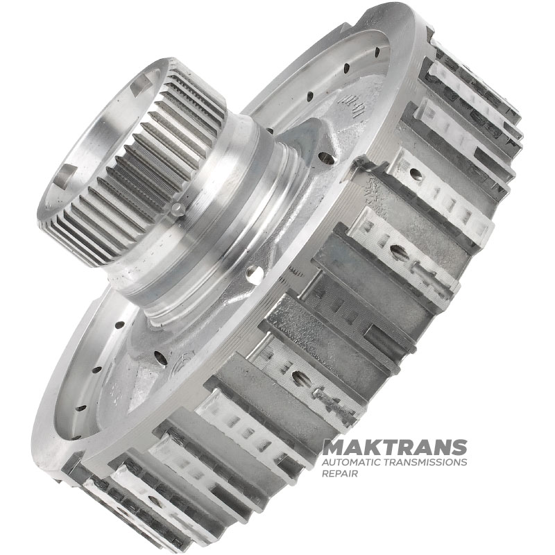 Drum E Clutch (without pistons and discs), ZF 8HP70 1102471030, 1102471034 - 48 splines (ext.Ø 49.75 mm), for 5 friction discs