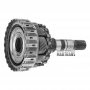 Rear Planetary Gear No.4 Output Shaft ZF 8HP45 4WD Assy - Overall Height 260mm, 43 Splines, 4 Pinions (35 Teeth on Pinions)
