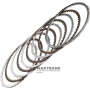 Set of steel and friction discs B1 Brake AISIN WARNER AWF8G30, TOYOTA / LEXUS UB80E, UB80F, VAG AQ300 (09S) - 4 friction discs (total thickness of the set 19 mm)