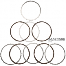 Set of steel and friction discs B1 Brake AISIN WARNER AWF8G30, TOYOTA / LEXUS UB80E, UB80F, VAG AQ300 (09S) - 4 friction discs (total thickness of the set 19 mm)