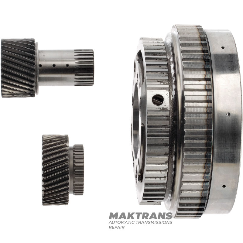 Rear planetary gear AISIN WARNER AWF8G30, TOYOTA / LEXUS UB80E, UB80F, VAG AQ300 (09S) - without ring gear, front sun gear (37 splines, outer Ø 39.60 mm)
