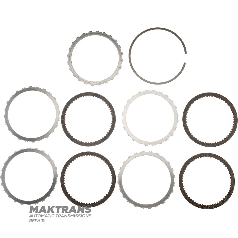 C2 Clutch Drum (from new transmissions) AISIN WARNER AWF8G30, VAG A1300 (09S) - total height 123 mm, 4 friction discs, without bearings