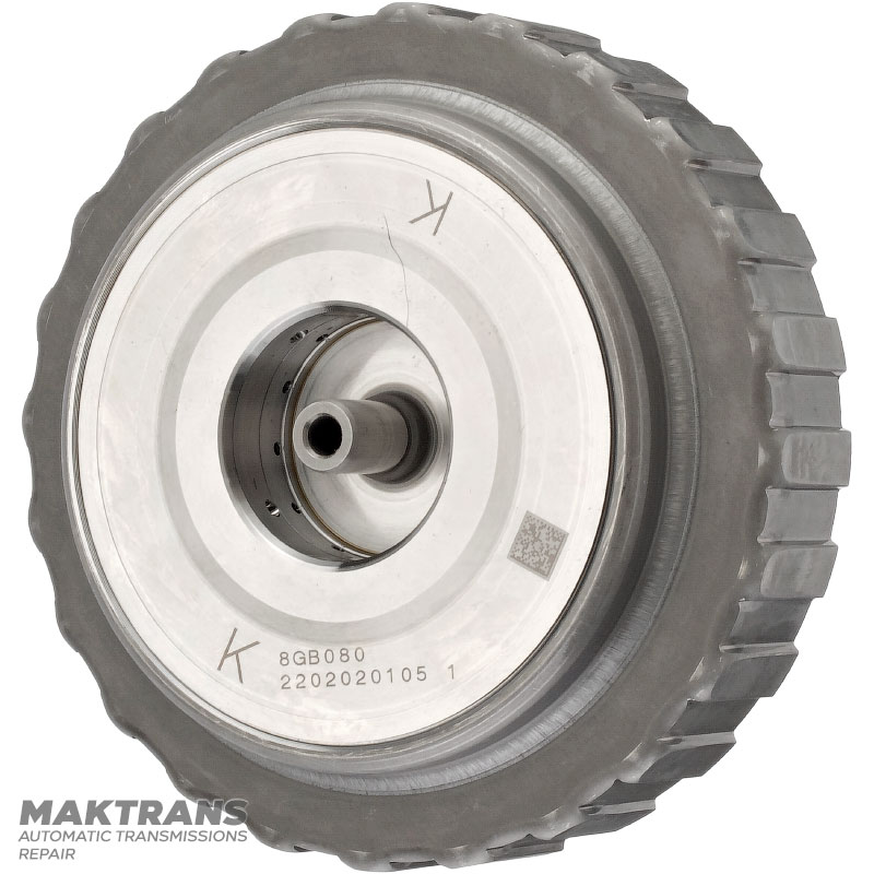 C2 Clutch Drum (from new transmissions) AISIN WARNER AWF8G30, VAG A1300 (09S) - total height 123 mm, 4 friction discs, without bearings