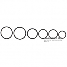 Set of rubber rings for hydraulic unit accumulator AB60E AB60F