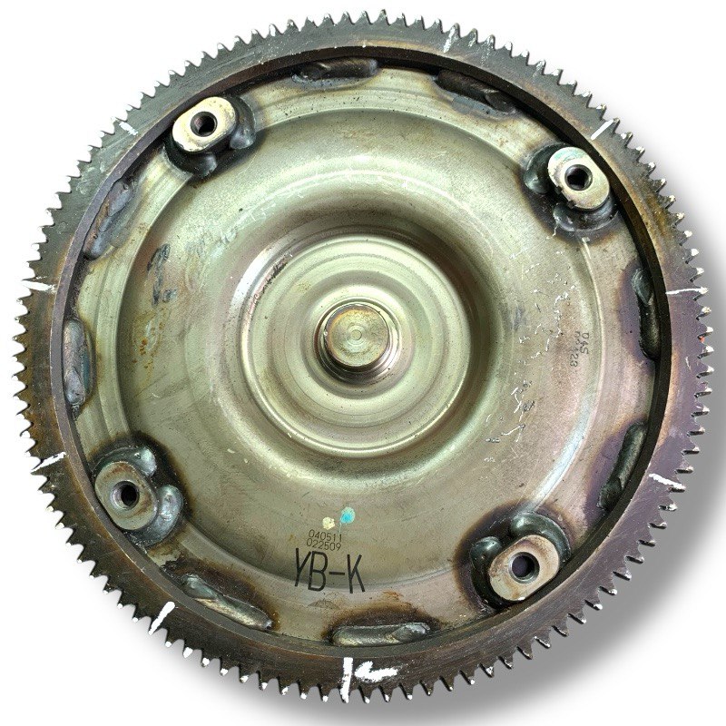 Torque converter (used, untested) F4A42, F4A51 — marking YB-K, 110 teeth on the crown (ext.Ø 281 mm)