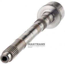 Input shaft FORD 6F50, 6F55 / GM 6T70, 6T70 - overall length 308 mm, 27 splines, 9 holes around the circumference