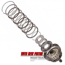 Planetary gear No.4, Drum D Clutch (with new rubberized piston), output shaft AUDI ZF 8HP55A, 1087242131 - 3 satellites, 37 teeth on the satellite