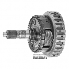 Planetary gear No.4, Drum D Clutch (with new rubberized piston), output shaft AUDI ZF 8HP55A, 1087242131 - 3 satellites, 37 teeth on the satellite